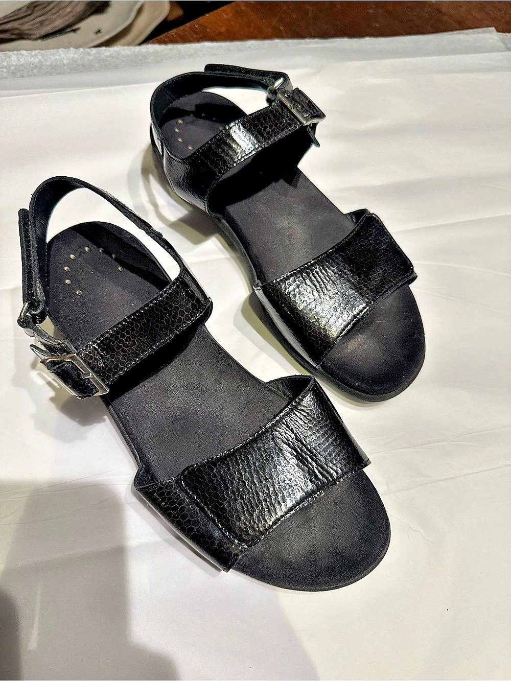 Mephisto Acillia Women's Black Sandals EU 39